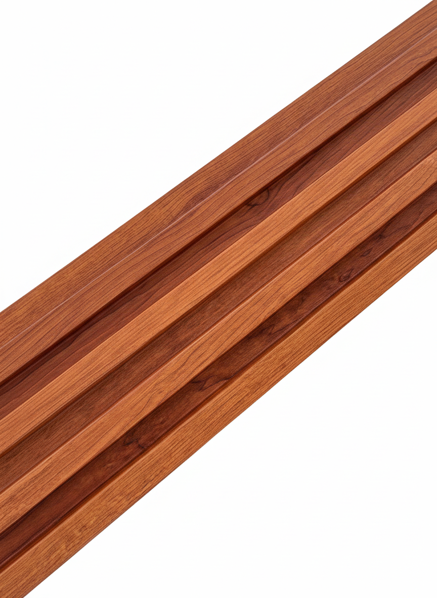 ПВЦ ламела L2 – Череша топъл тон (тесен профил)