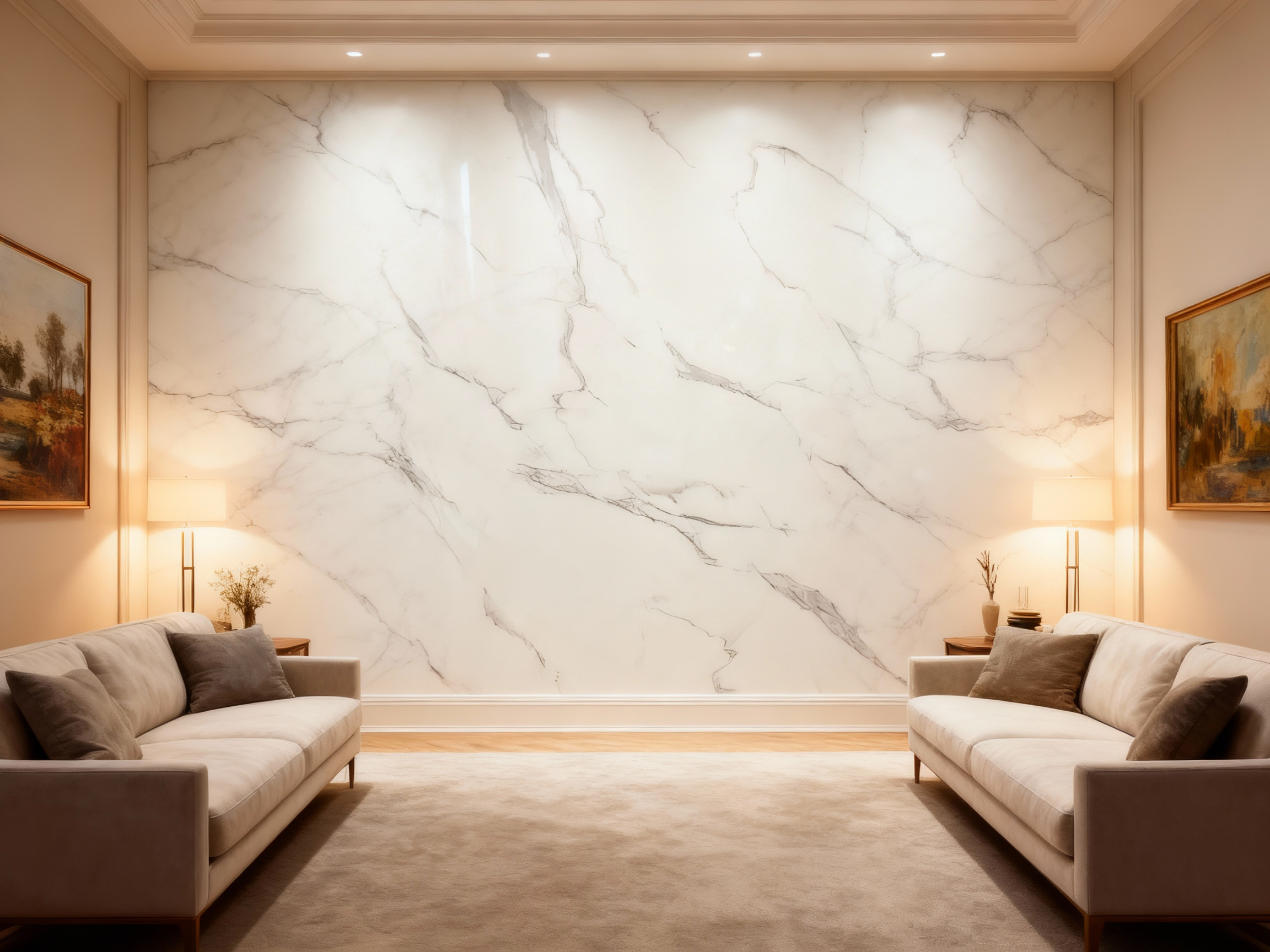 Декоративно самозалепващо фолио – Carrara Cloud Web, 120×300 см