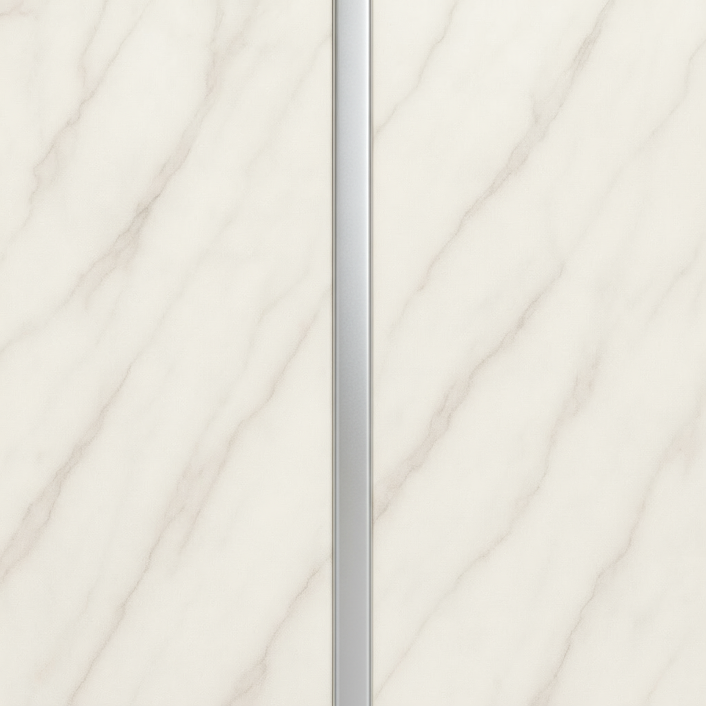 Алуминиева лайстна профил – Сребриста 3 м