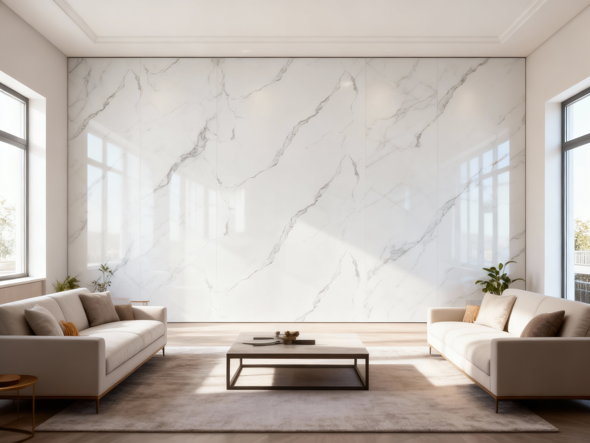 ПВЦ панел Виена Софт – деликатни светлосиви вени (122×260 см)