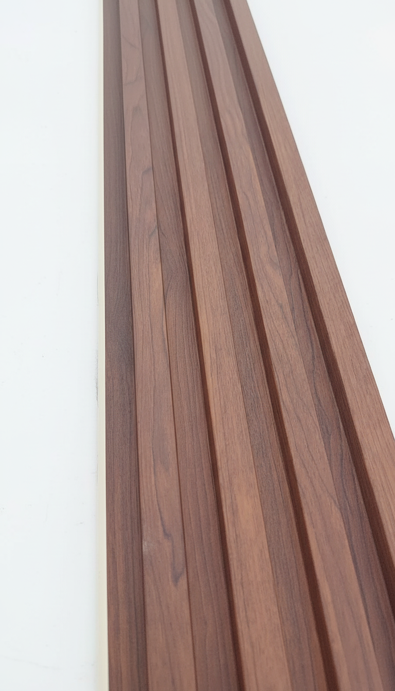 ПВЦ ламела L2 – Орех натурален (тесен профил)