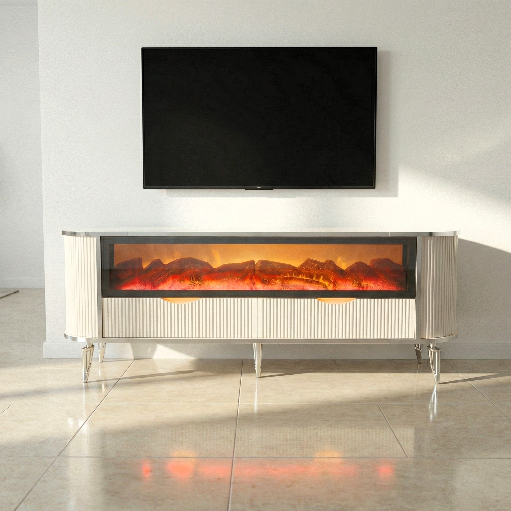 Смарт ТВ шкаф Пойраз (180х60х40 см)