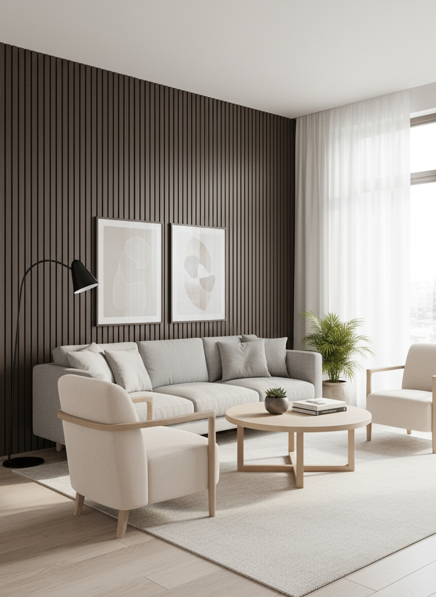 ПВЦ ламела L2 – Венге тъмен дървесен (семпъл)