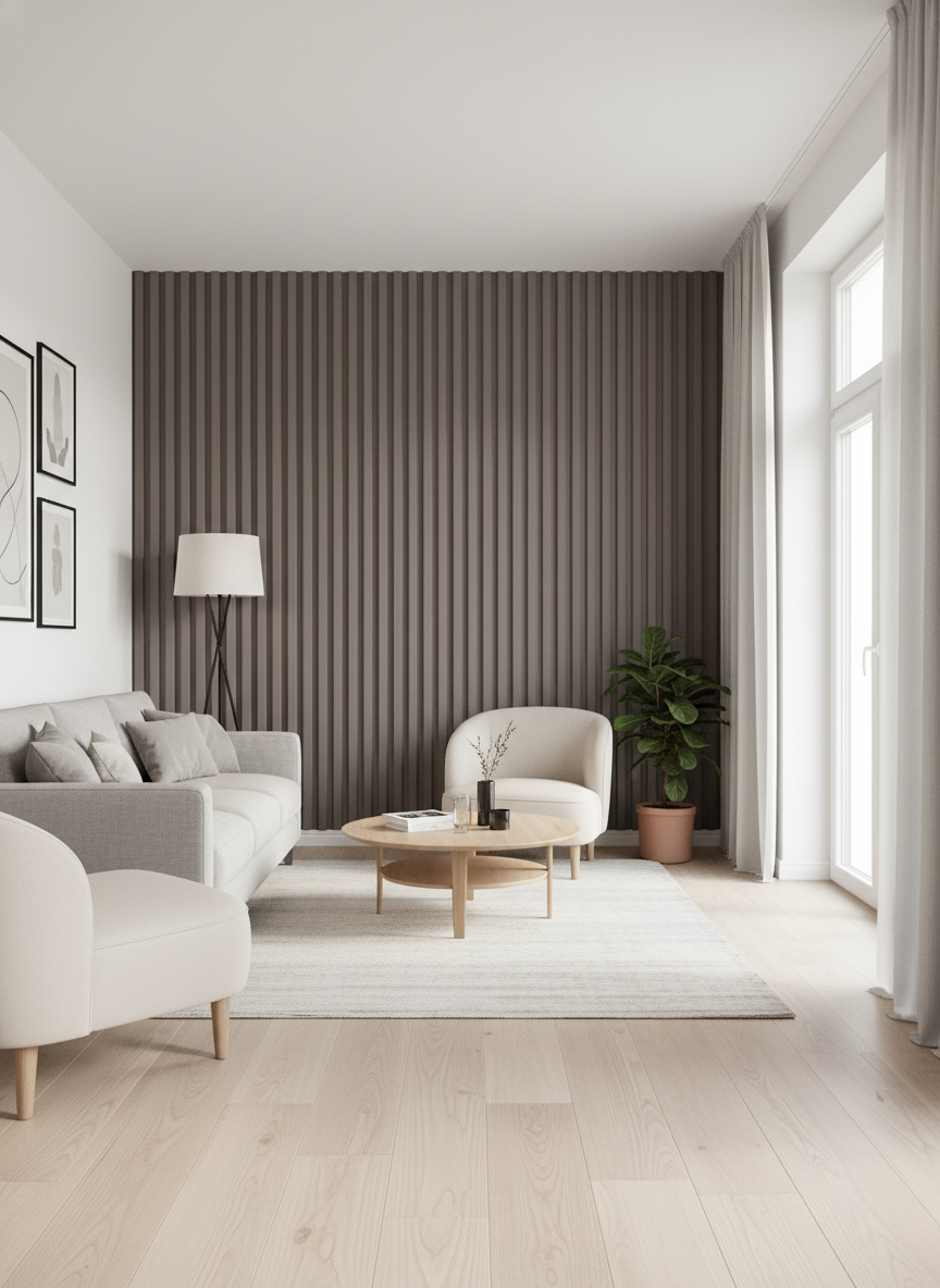 ПВЦ ламела L2 – Пепеляв сив (семпъл)