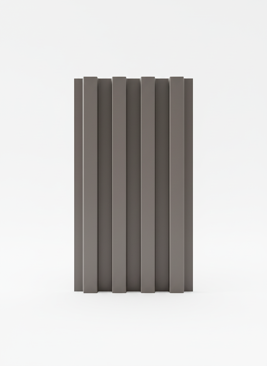 ПВЦ ламела L2 – Пепеляв сив (семпъл)