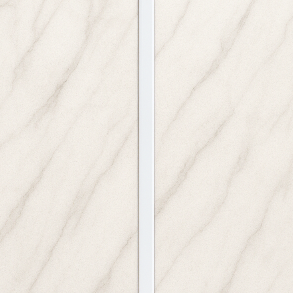 Алуминиева лайстна профил – Бяла 3 м