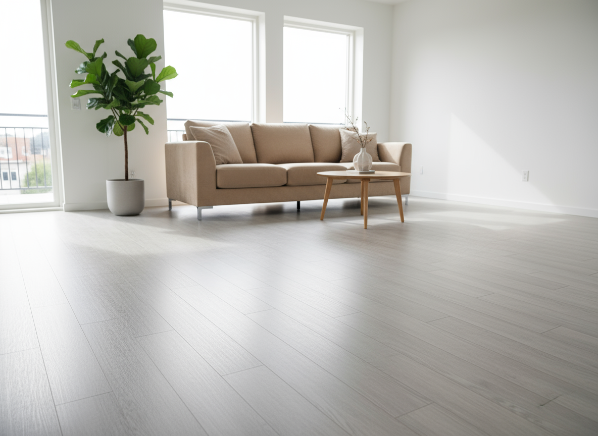 PVC подов самозалепващ панел Silver Oak 91x15 см