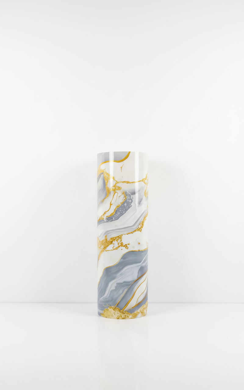 Декоративно самозалепващо фолио – Оникс Royal Gold, топли нюанси (120×300 см)