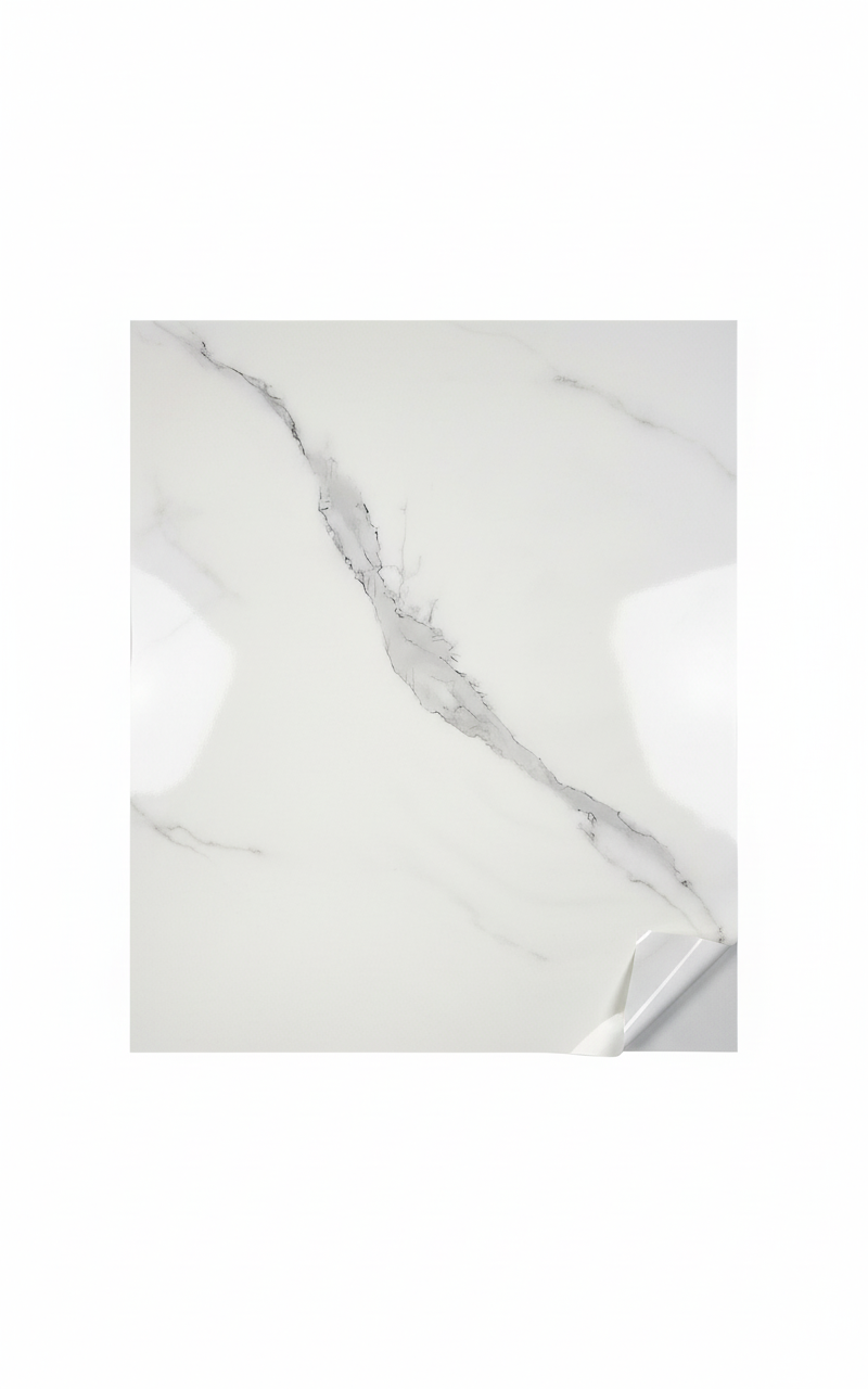Декоративно самозалепващо фолио – Statuario Vein мрамор, 120×300 см
