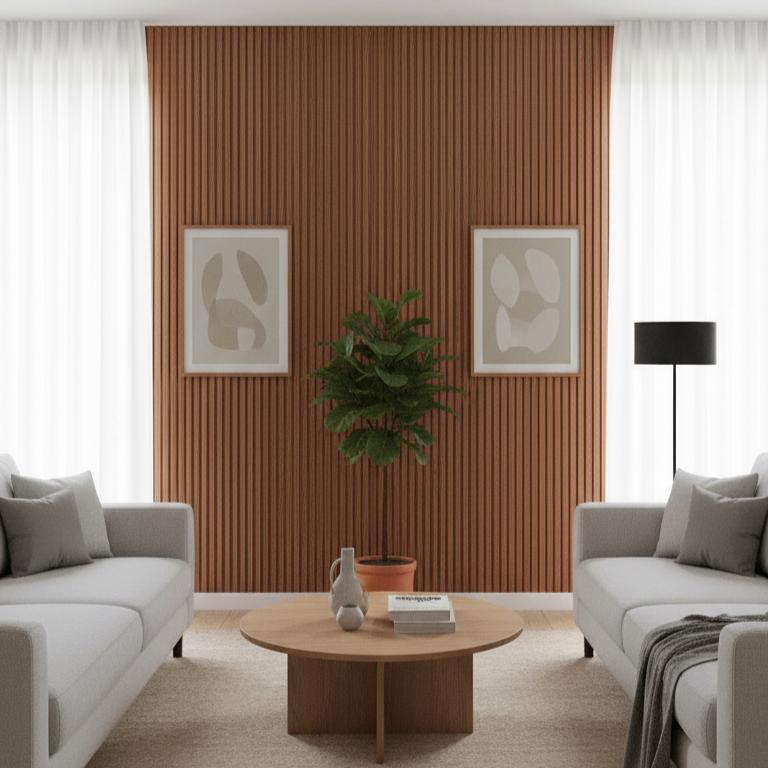 ПВЦ ламела – Орехов дървесен тон (15.5 x 297 см)